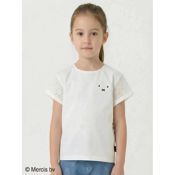 tシャツ 「ミッフィー」刺繍Tシャツ キッズ 子供服 女の子