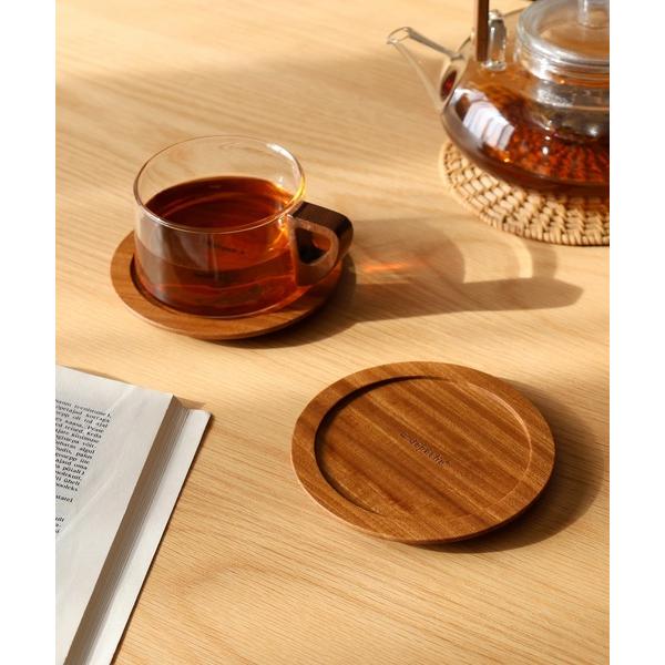 ランチョンマット 「a.depeche/アデペシュ」コースター　noon coaster teak（Yahoo!・ZOZOTOWN Yahoo!店）