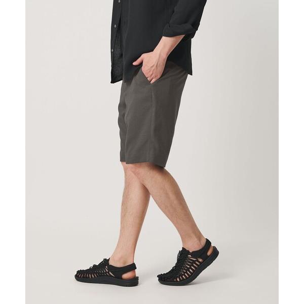パンツ 「WEB限定 WARDROBE SMART」Reflax スリム ショートパンツ メンズ