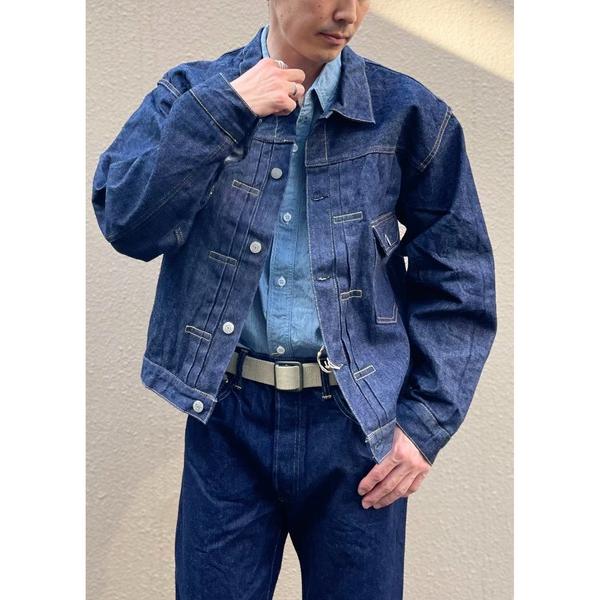 orSlow / オアスロウ TYPE1 40’S PLEATED FRONT BLOUSE (UNISEX) -03-6011-81- / オアスロウ タイプ1（1st） デニム ジャケット