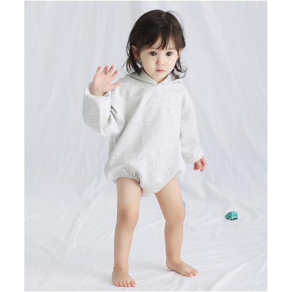 オールインワン enhennbaby ベビー フード付き 長袖ロンパース ユニセックス キッズ 子供服 男の子 女の子（Yahoo!・ZOZOTOWN Yahoo!店）