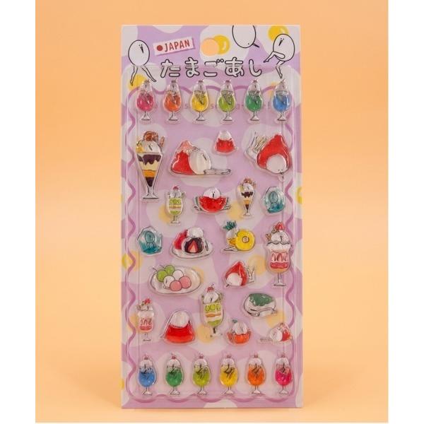ステッカー たまごあしのぷっくりクリアシール / 立体デコステッカーセット（Yahoo!・ZOZOTOWN Yahoo!店）