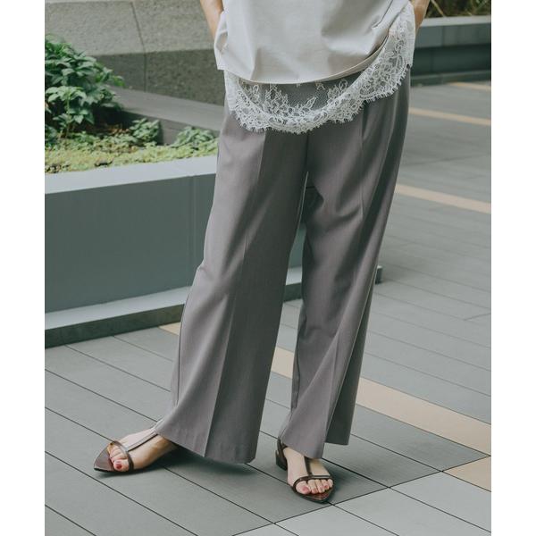 ワイドパンツ パンツ ウツクシDRYワイドストレートパンツ/636547 レディース