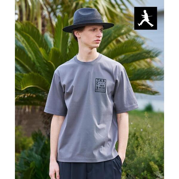 tシャツ 「BOWLER HAT LABEL」アイスクリアコットン ラッキーセブン 半袖Tシャツ メンズ
