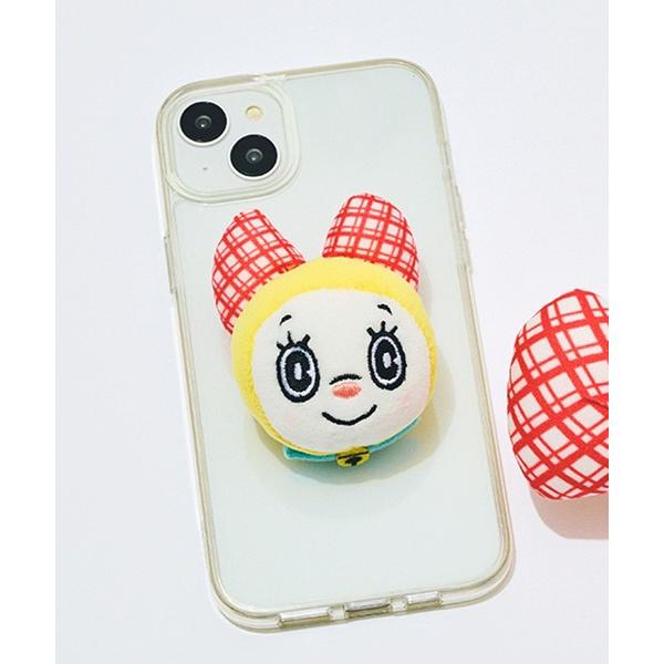 ぬいぐるみ付きスマホグリップ「ドラミちゃん」（Yahoo!・ZOZOTOWN Yahoo!店）