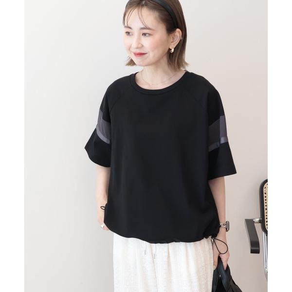 tシャツ 異素材ラインプルオーバー レディース（Yahoo!・ZOZOTOWN Yahoo!店）