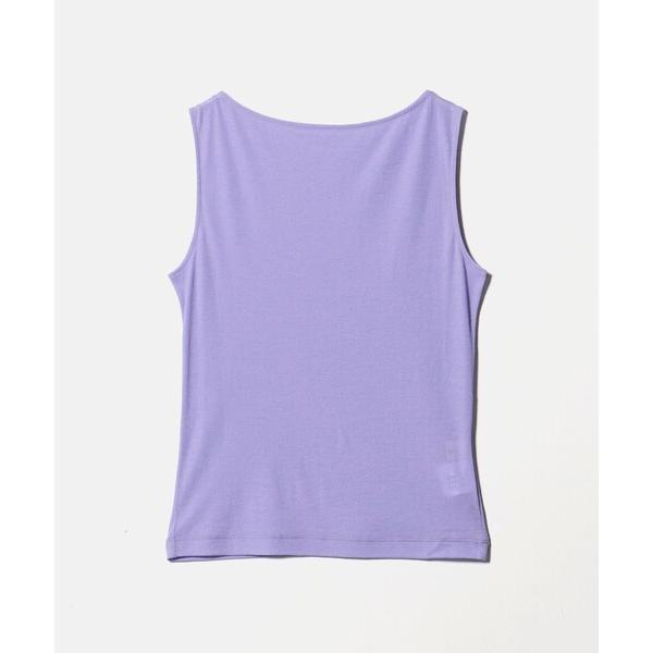 tシャツ 「別注」「Ernie Palo for 6」BOAT NECK SLEEVELESS T-SHIRT/カットソー レディース