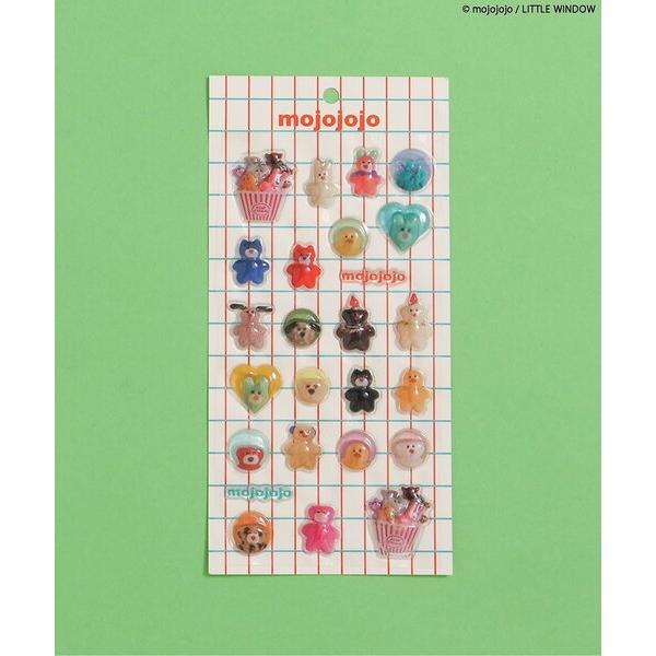 ステッカー mojojojo ぷっくりクリアシール（Yahoo!・ZOZOTOWN Yahoo!店）