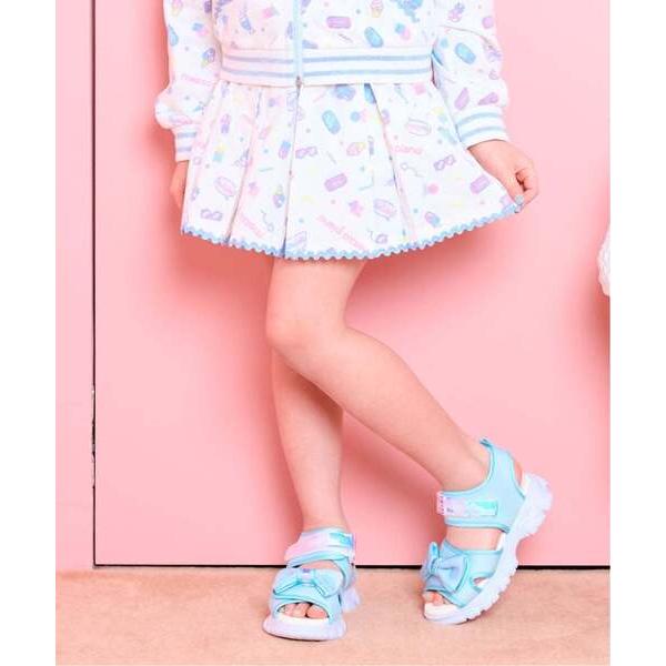 スカート 遮熱　総柄　スカパン「接触冷感・UVカット」 キッズ 子供服 女の子