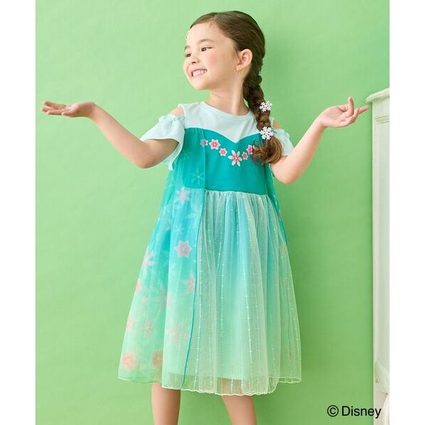 ワンピース 「ディズニー/FROZEN」エルサ/ドレス風ワンピース キッズ 子供服 女の子