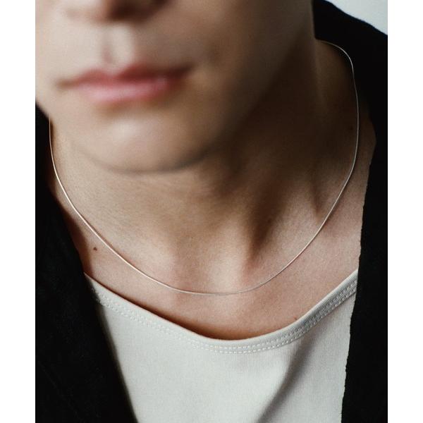 ネックレス Silver 925 CROSS-LINK CHAIN NECKLACE メンズ