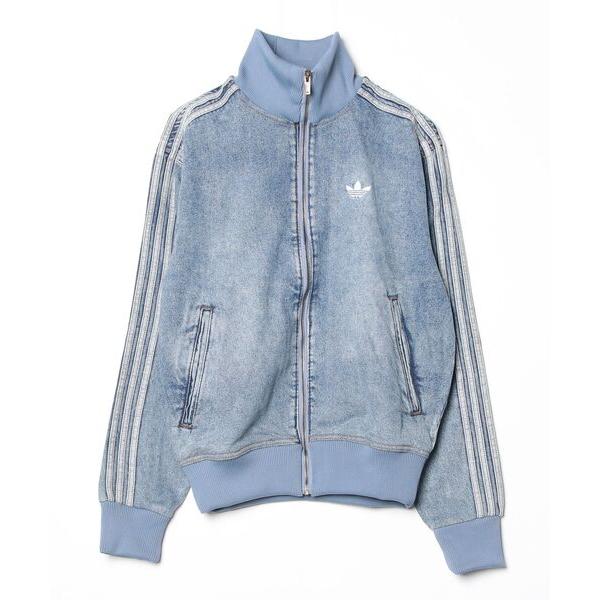 アディダス　adidas デニムジャケット gジャン adidas FIREBIRD ADICOLOR DENIM TRACK TOP / アディダス ファイヤーバード アディカラー デニム トラック…
