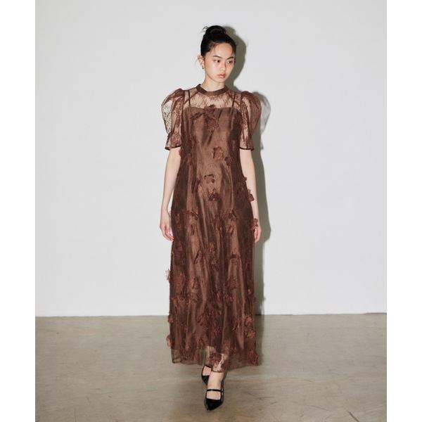 パーティードレス ドレス フラワーレースドレス / Flower Lace Dress