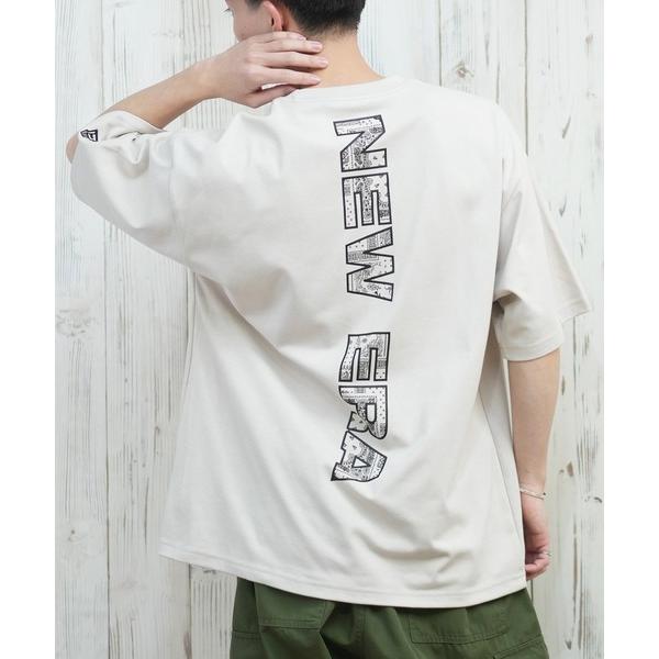 「NEW ERA」 半袖Tシャツ XX-LARGE ストーン メンズ