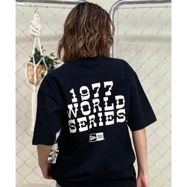 「NEW ERA」 半袖Tシャツ L ブラック系その他 レディース