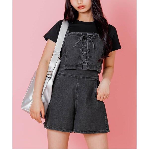 セットアップ ライトオンスデニム3点セット キッズ 子供服 女の子