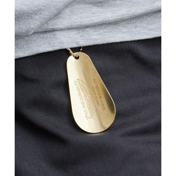キーホルダー Schott/ショット BRASS SHOEHORN シューホーンキーホルダー アクセサリー キーホルダー ゴールド メンズ  秋 秋服 2026年秋冬