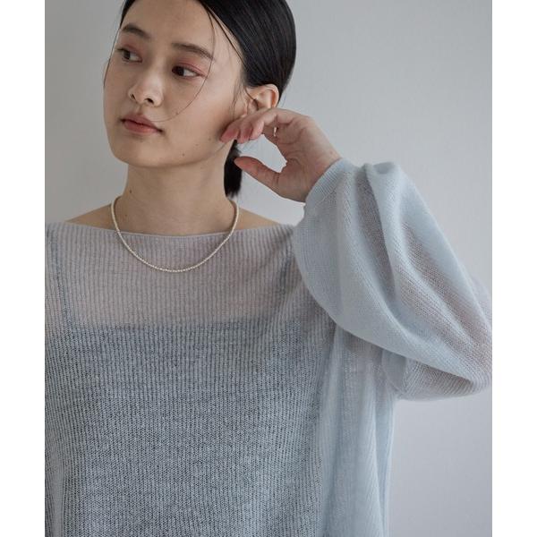 tシャツ Babyモヘヤニットプルオーバー レディース