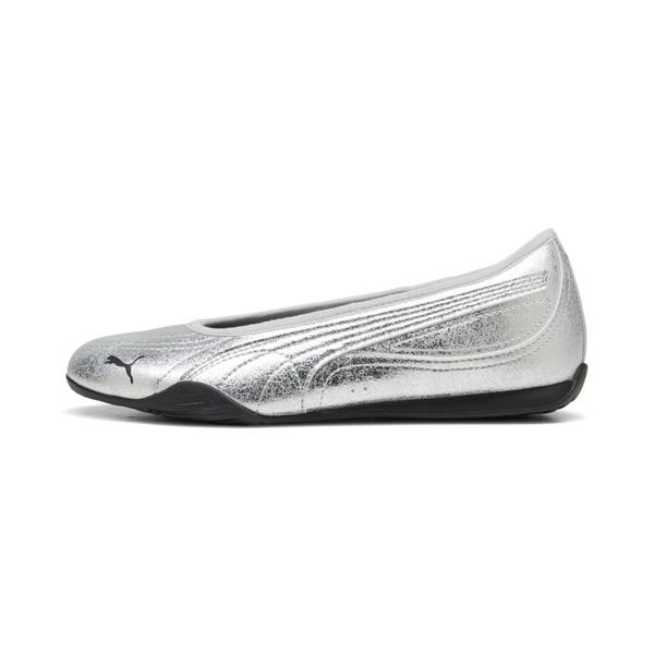 「PUMA」 フラットパンプス 24.5cm ブラック レディース