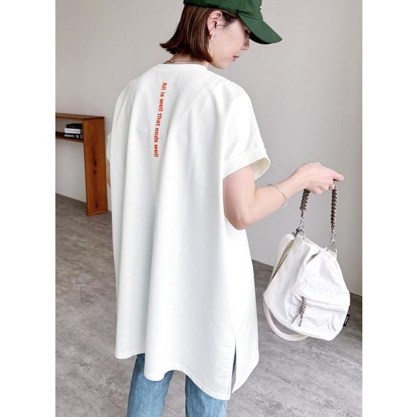 「reca」 半袖Tシャツ FREE オフホワイト レディース