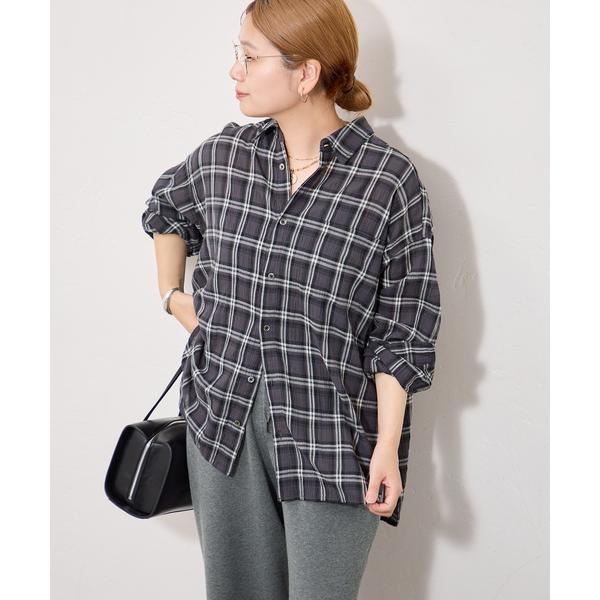 ブラウス シャツ 「追加2」別注「LANCER CLOTHING CORPORATION」オーバーFITシャツ レディース
