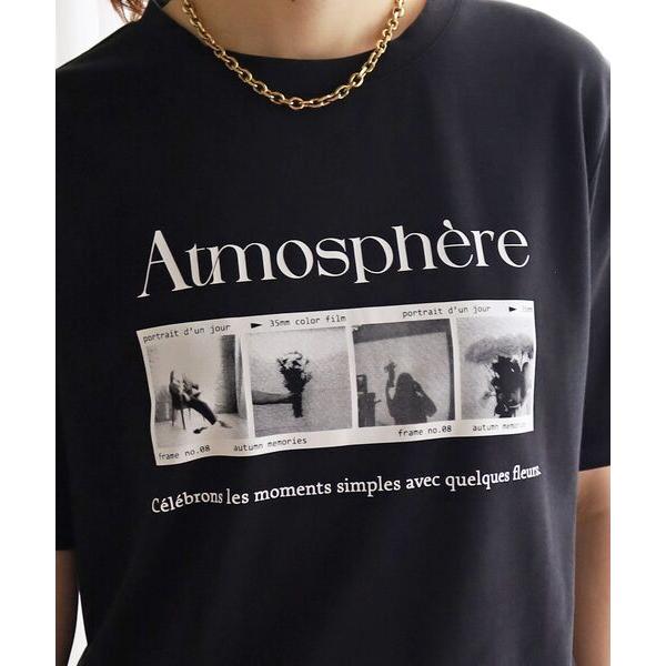 tシャツ 半袖 「撥水・撥油・防汚」AtmosphereTシャツ レディース