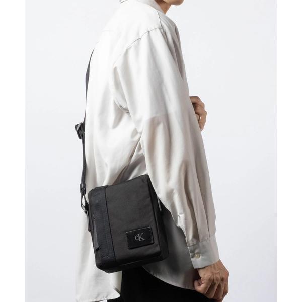 ショルダーバッグ Calvin Klein カルバンクライン CANVAS MIX REPORTER キャンバス ミックス レポーター ショルダーバッグ メンズ レディース