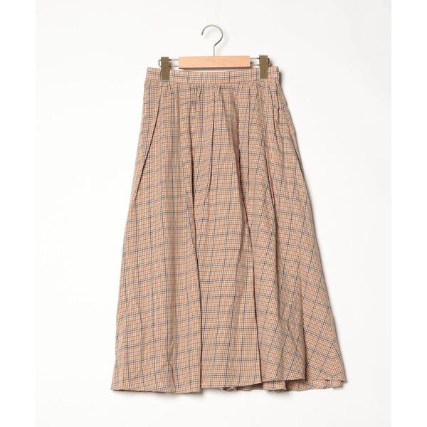 「MACKINTOSH PHILOSOPHY」 プリーツスカート 38 ベージュ レディース