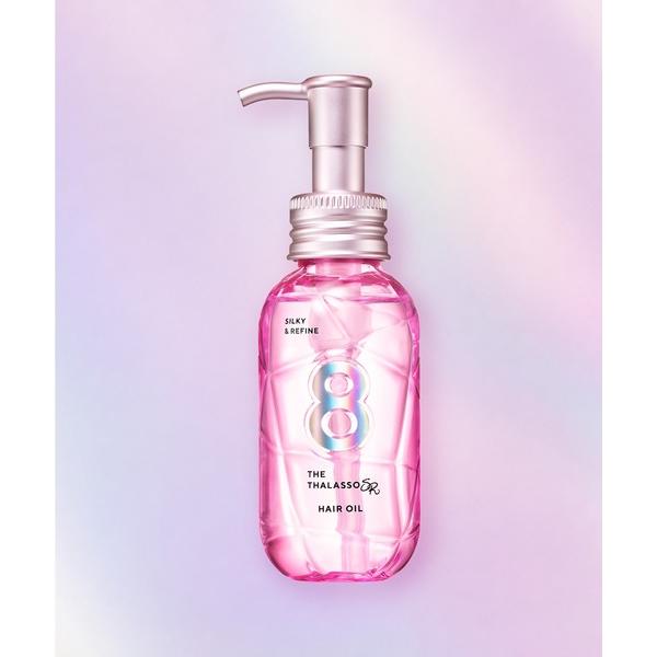 ヘアオイル エイトザタラソ SR シルキー＆リファイン 美容液ヘアオイル 100mL
