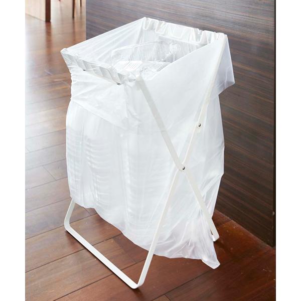 ゴミ箱 ダストボックス tower（タワー）ゴミ袋＆レジ袋スタンド の商品画像