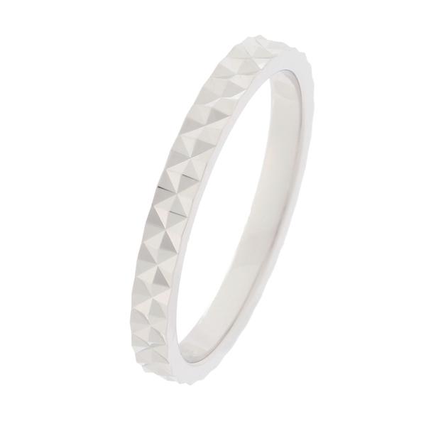 指輪 リング K18WGピラミデカット パートナーリング (レディース) WG レディース