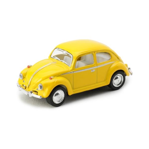 ヴィンテージ フォルクスワーゲン ビートル オルゴール付 ブリキ ミニカー gsr-yellow.jpg