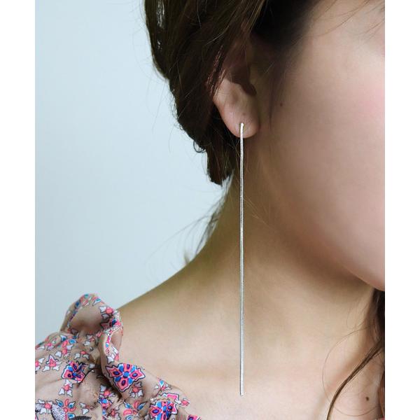 ピアス ロングチェーンピアス