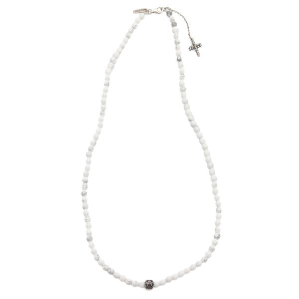 ネックレス 天然石×シルバー ネックレス