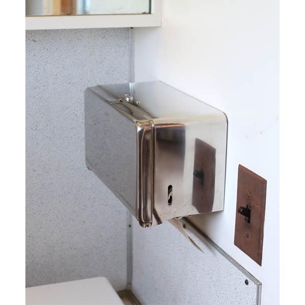 キッチン TISSUE DISPENSER STAINLESS/ペーパータオル キッチンペーパー ホルダー（Yahoo!・ZOZOTOWN Yahoo!店）