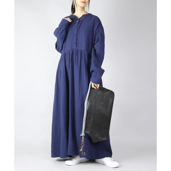 ワンピース 前ボタンフレアダブルガーゼワンピース｜ZOZOTOWN Yahoo!店