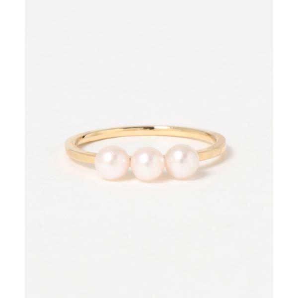 指輪 リング K18アコヤパールリング レディース