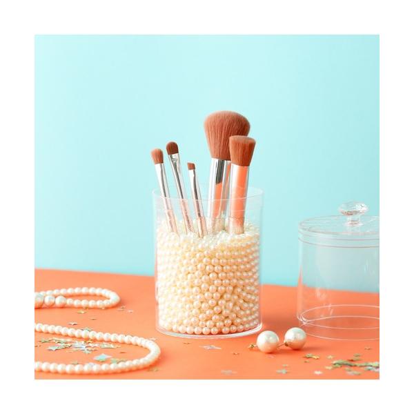 メイクブラシ ぺルール メイクアップブラシセット（5本組） の商品画像