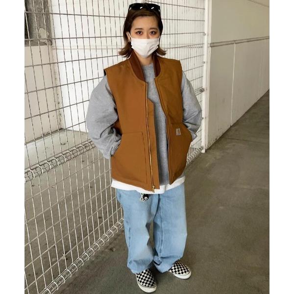 ダウンベスト ベスト Carhartt ダックベスト メンズ レディース の商品画像