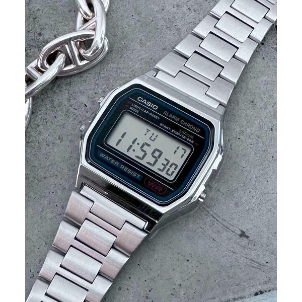 チープカシオ 腕時計 メンズ ベルト調整可能！ギフトにもピッタリ「CASIO」A158 シリーズ 多機能デジタルウォッチ メンズ レディース｜ZOZOTOWN Yahoo!店