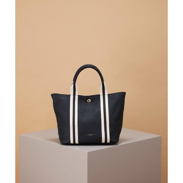 トートバッグ 「TREASURE TOPKAPI」ソフトシュリンク テープコンビ ミニ トート レディース バッグ ショルダーベルト付 レディース の商品画像