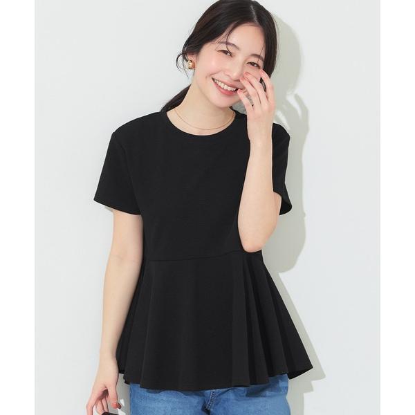 tシャツ ＼26ss新色追加／ エンボス加工裾フリル半袖プルオーバー レディース（Yahoo!・ZOZOTOWN Yahoo!店）