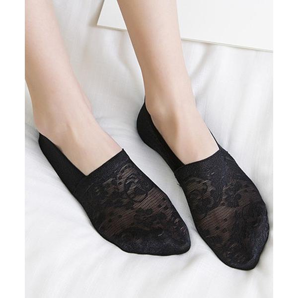 靴下 脱げない滑り止め付きフットカバー ソックス レディース の商品画像