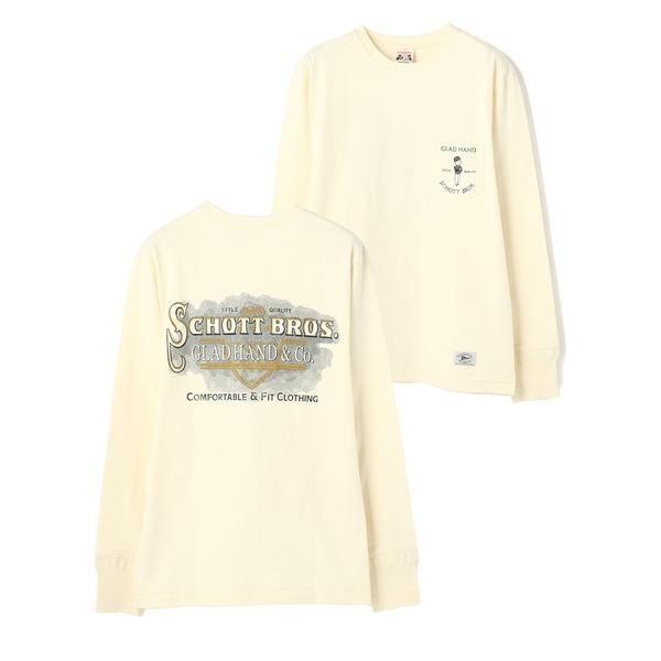 tシャツ Tシャツ 【WEB限定】 ×GLAD HAND/グラッドハンド/BILLHEAD STANDARD CREW LS T-SHIRT/ビルヘッド