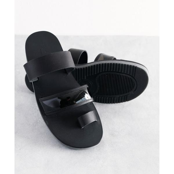 サンダル メンズ PADRONE パドローネ/COMBINATION STRAP SANDAL コンビネーションストラップ レザートングサンダル