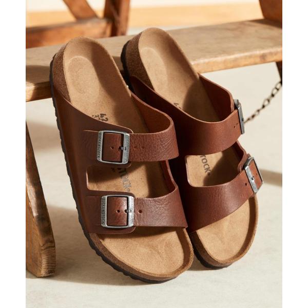 サンダル Arizona Vintage Wood Natural Leather 「レギュラー幅」 メンズ メンズ