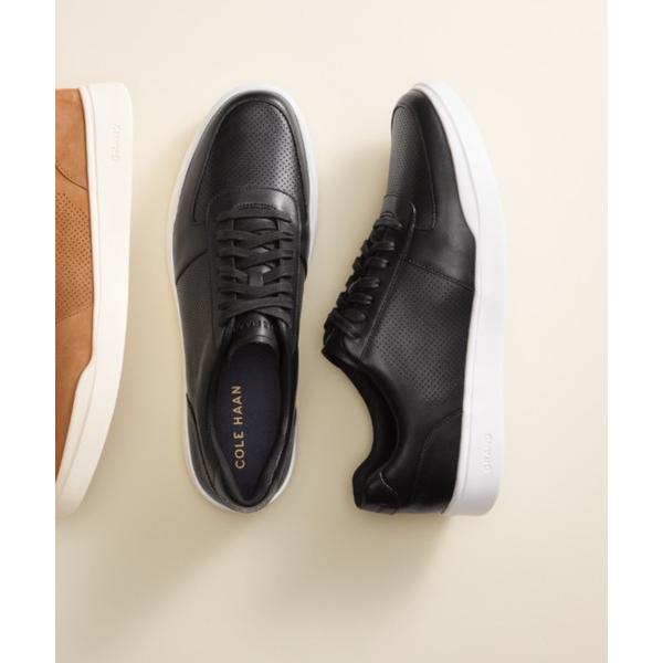 スニーカー グランド クロスコート モダン パーフォレーション スニーカー メンズ