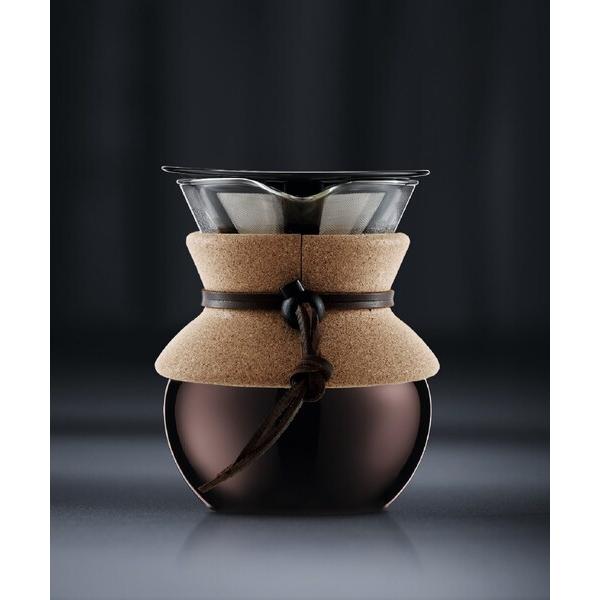 食器 POUROVERステンレスフィルター付き ドリップ式 コーヒーメーカー 0.5L 「bodum ボダム」