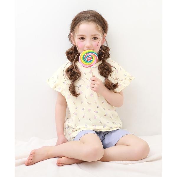パジャマ 綿100% ガールズ フリル半袖パジャマ キッズ 子供 女の子（Yahoo!・ZOZOTOWN Yahoo!店）