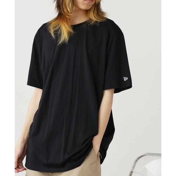 ニューエラ tシャツ NEW ERA/ニューエラ MEN’S S/S TEE シンプルワンポイント オーバーサイズ 無地 ロゴT 半袖Tシャツ メンズ 夏物 夏服 メンズ レディース